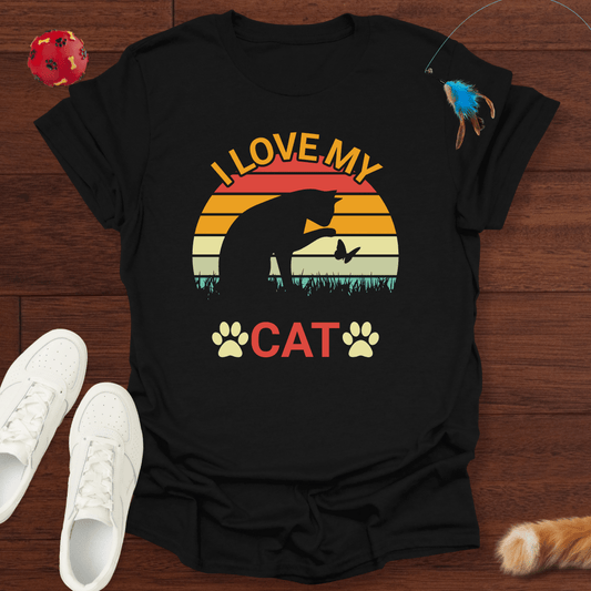 I Love My Cat - T-Shirt Unisex