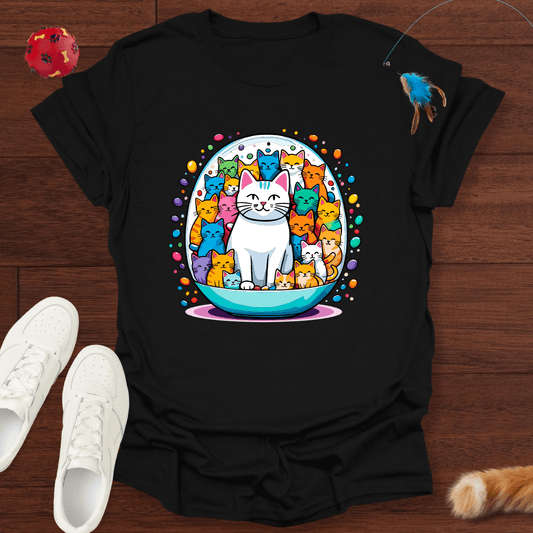 Katzenkapsel - T-Shirt Unisex