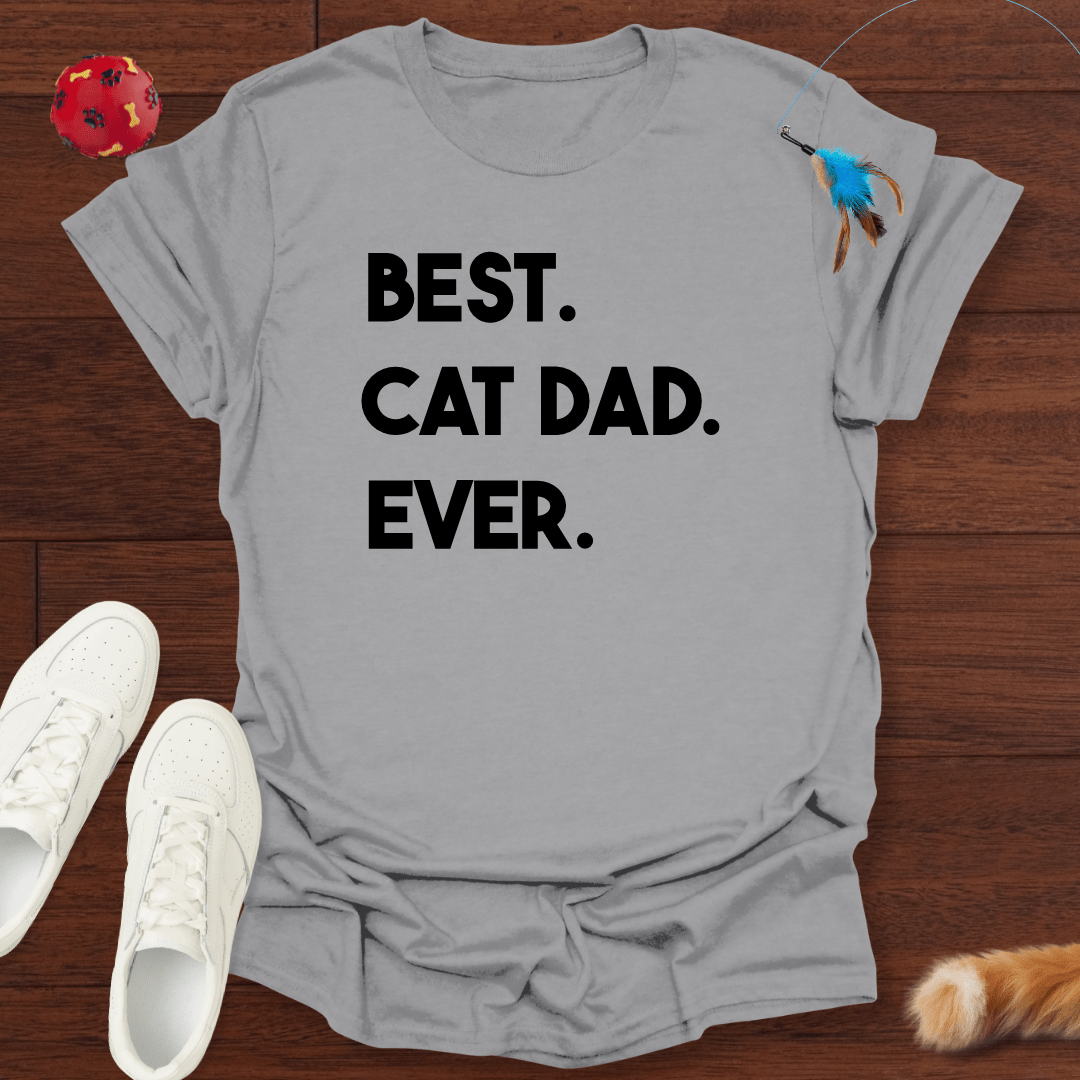 Best Cat Dad - T-Shirt Unisex