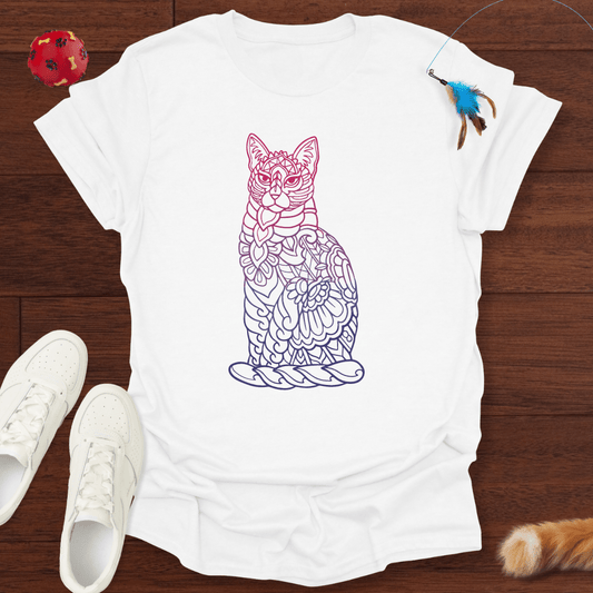 Trippy Cat - T-Shirt Unisex