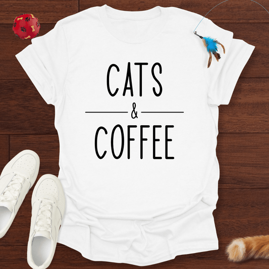 Cats & Coffee - T-Shirt Unisex