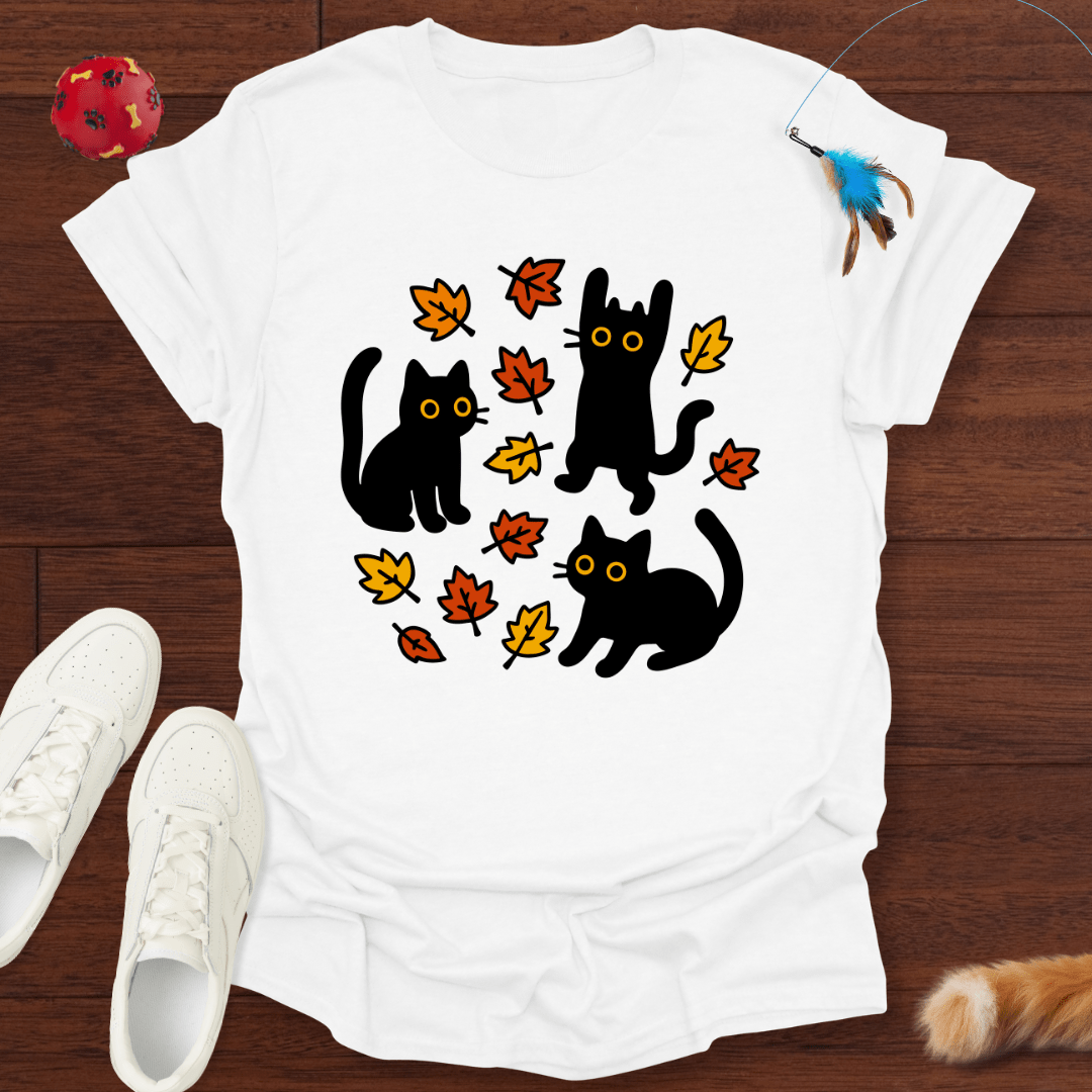 Herbstkatzen - T-Shirt Unisex