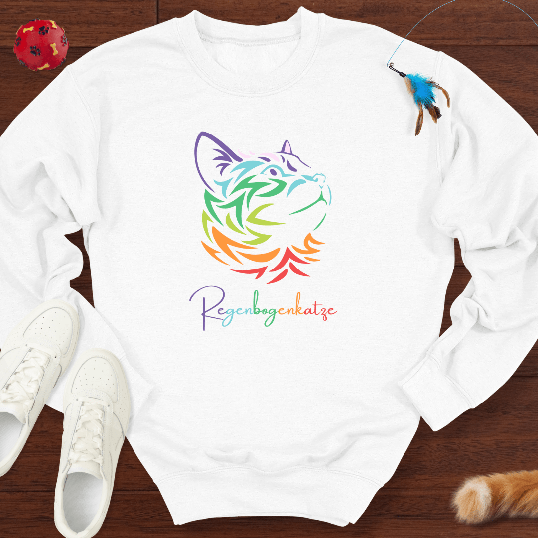 Regenbogenkatze - Sweater